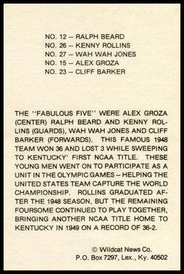 1977-78 Kentucky Wildcat News